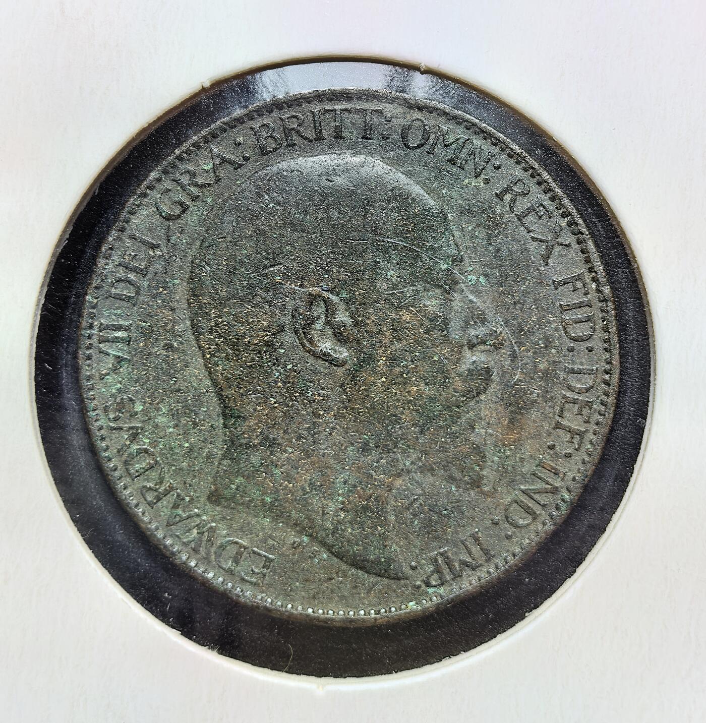 外国优质老铜币银币苏联纪念章，每周六晚九点倒数截拍，满百包邮可寄存，持续收拍 英国爱德华七世1908年半便士，铸于爱德华七世在位时期（1902-1910），正面为国王右向头像及王权铭文，背面是不列颠尼亚坐像，流通于英国及英联邦地区，见证了爱德华时代的殖民帝国格局。