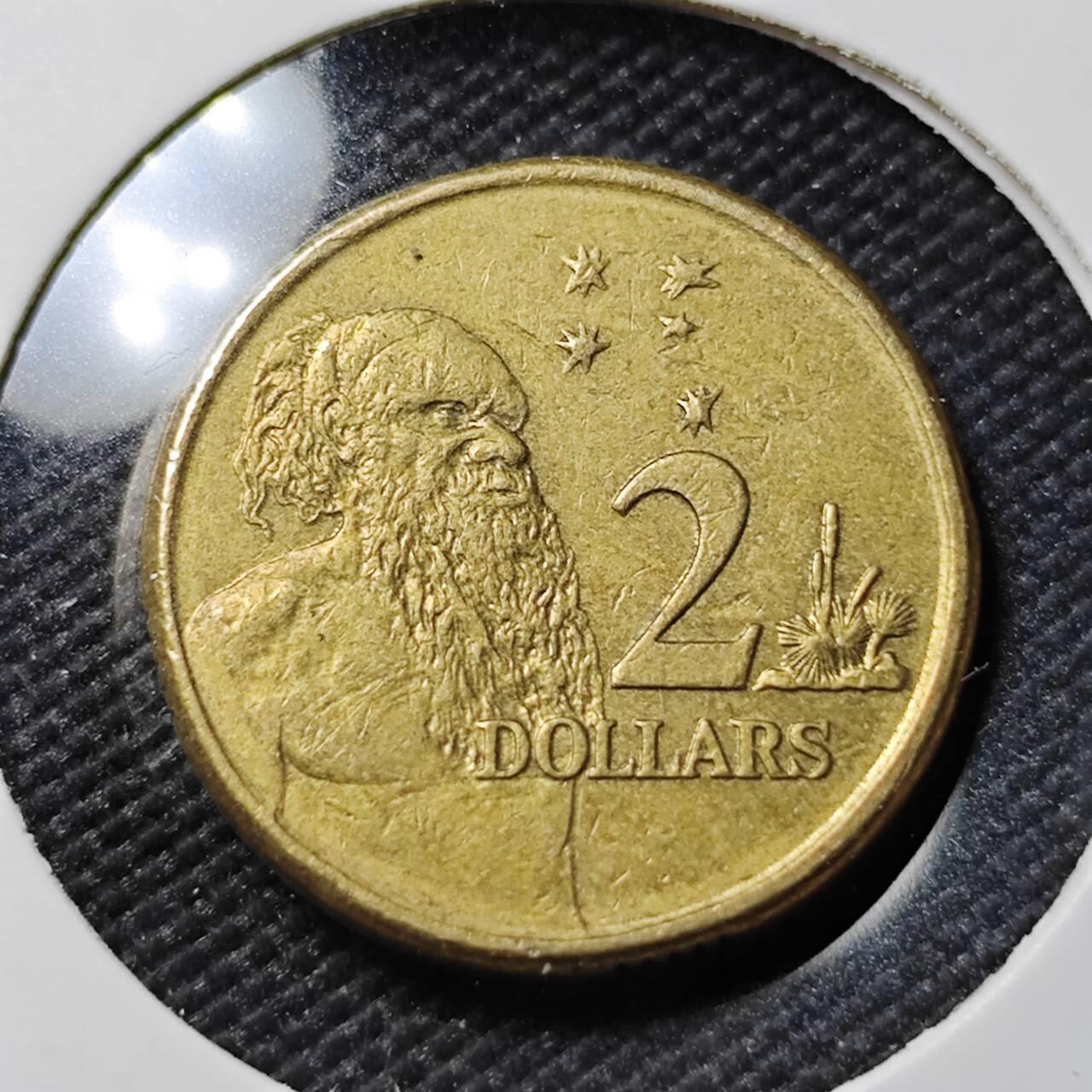 KK钱币收藏小铺   第401期 2月预留时间 周末发货  澳大利亚2元