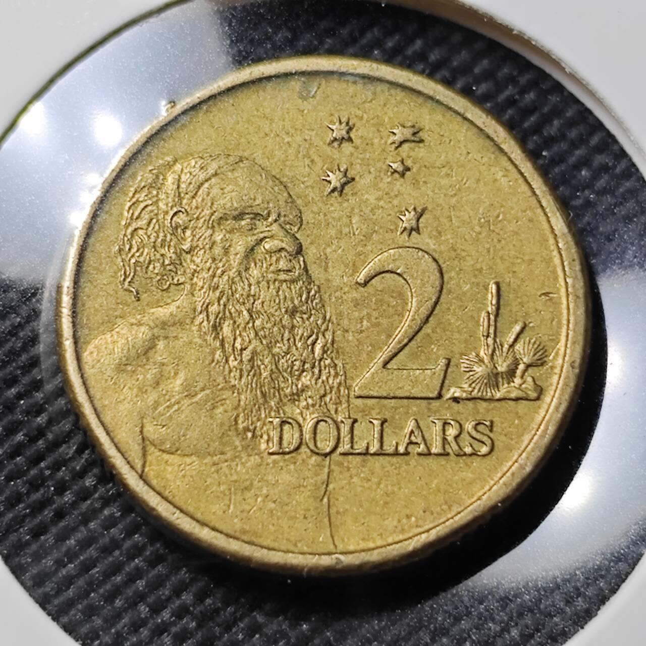 KK钱币收藏小铺   第401期 2月预留时间 周末发货  澳大利亚2元