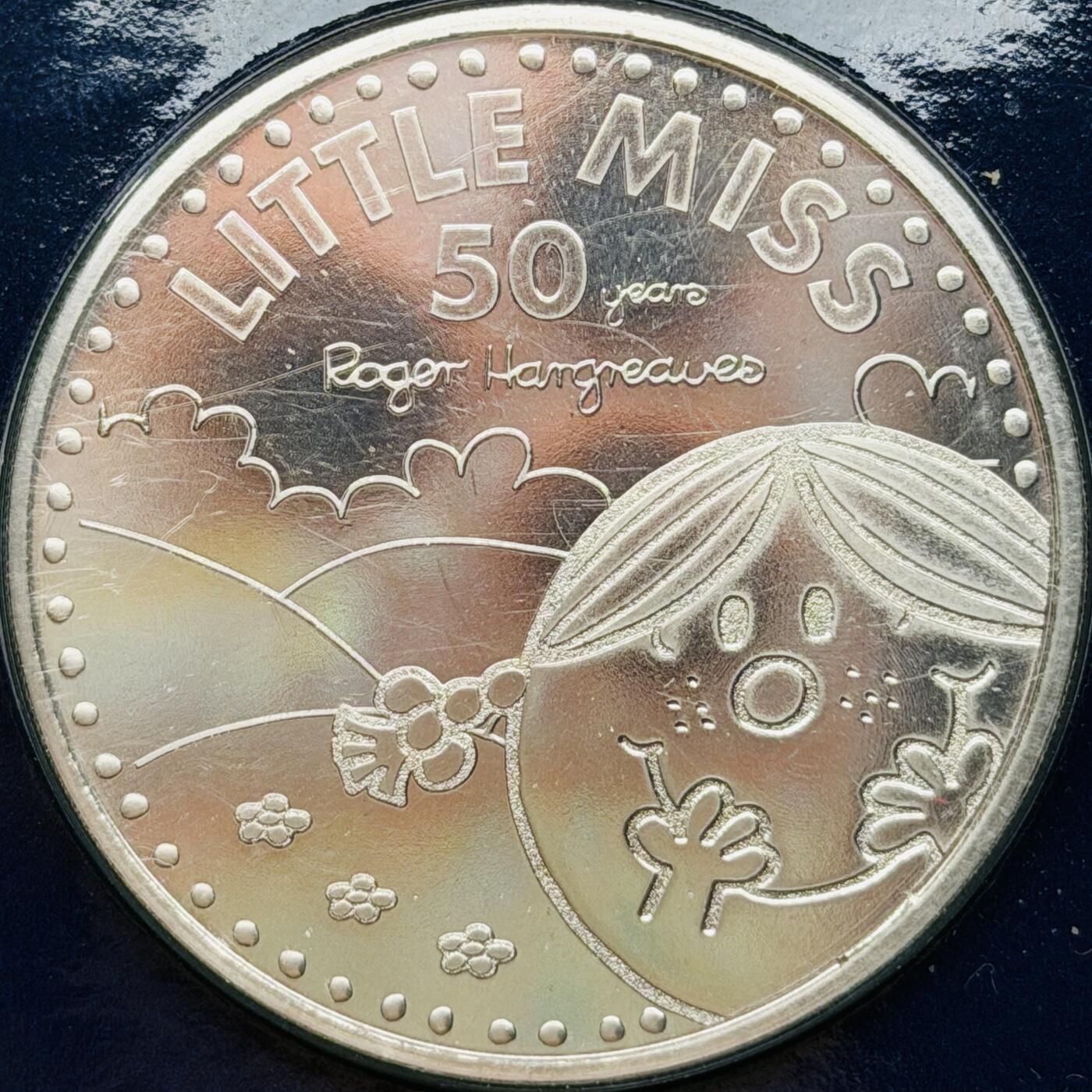 ＜星葵🌻钱币社＞硬币场·第71期·3月10日发货 英国2021年奇先生妙小姐上映50周年·阳光小美女5镑克朗型纪念币