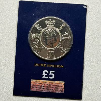 ＜星葵🌻钱币社＞硬币场·第71期·3月10日发货 - 英国2020年乔治三世逝世200周年5镑克朗型纪念币