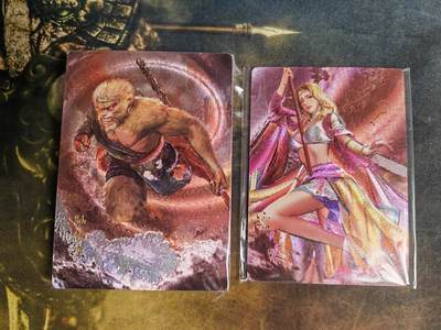 阳大大卡牌拍卖第103期（持续收拍品，周五晚上九点截拍，进群福利早知道） - 星宿文创 丹青西游 第X弹+解锁 粗闪