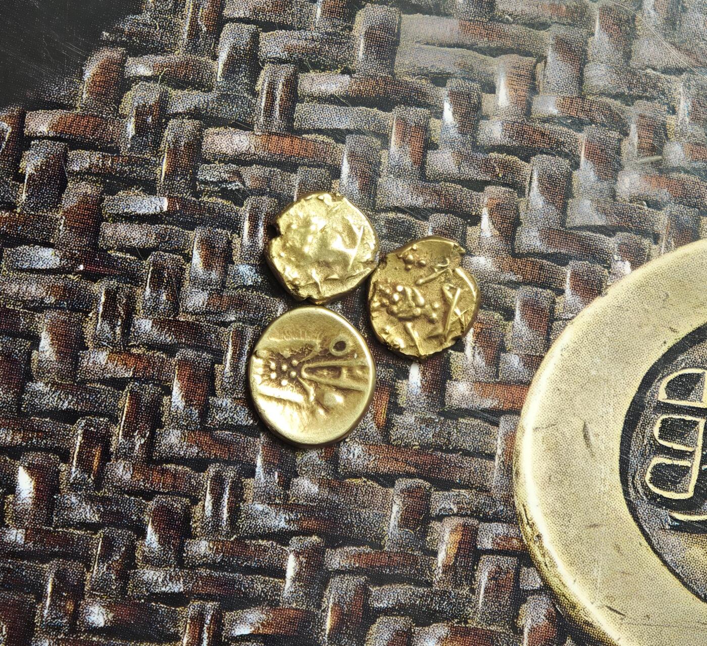 2026年3月捡漏拍 印度法兰金币一组3枚