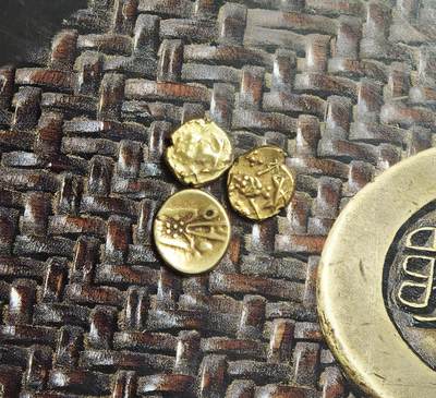 2026年3月捡漏拍 - 印度法兰金币一组3枚