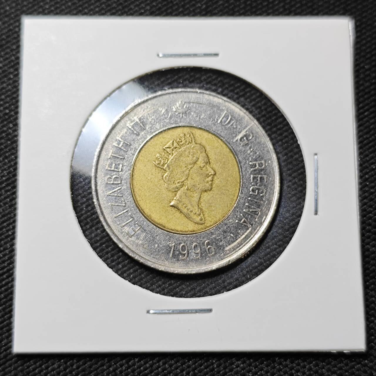 KK钱币收藏小铺   第401期 2月预留时间 周末发货  加拿大2元