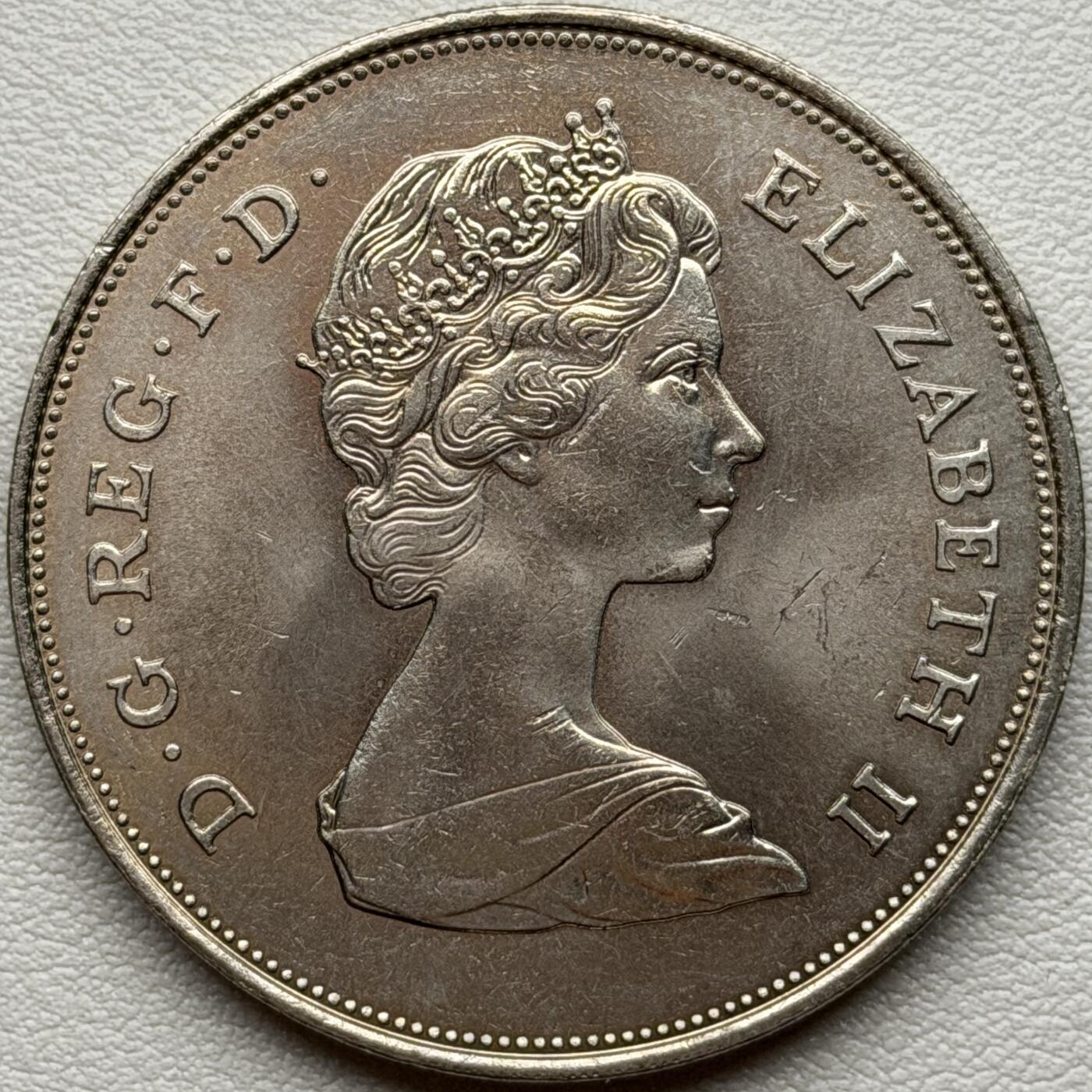 ＜星葵🌻钱币社＞硬币场·第71期·3月10日发货 英国1981年皇家婚礼25便士克朗型纪念币