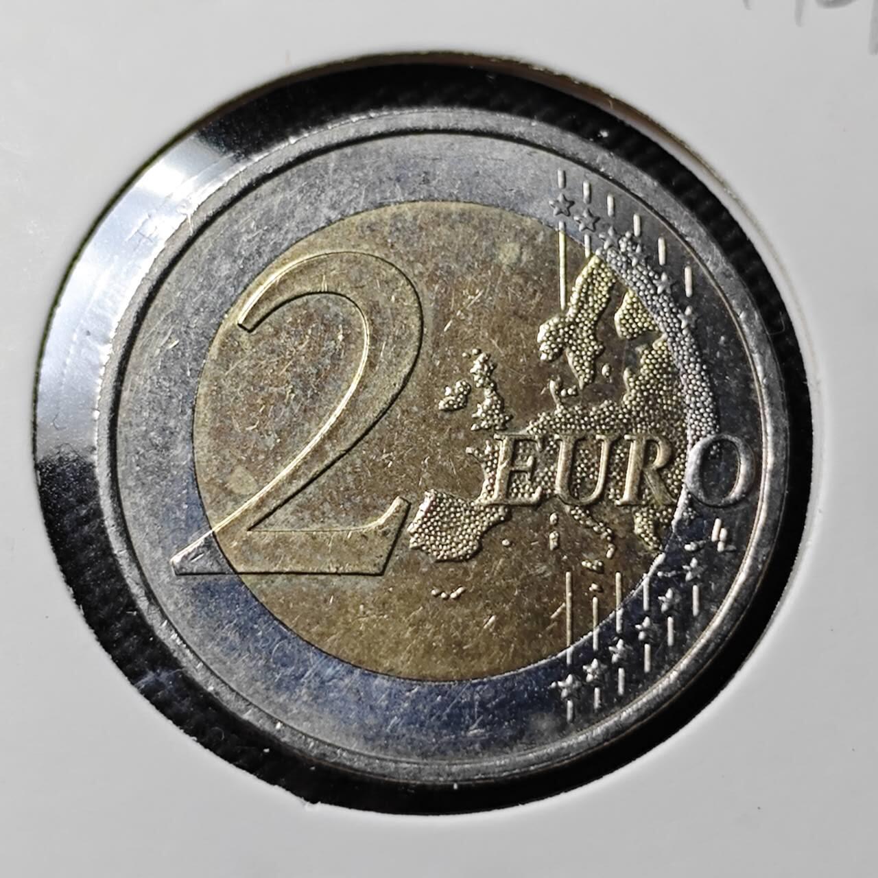 KK钱币收藏小铺   第401期 2月预留时间 周末发货  2018欧元2欧