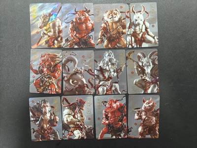 天玑星卡拍第177期《3.9周一截拍》持续收拍收评中 满赠卡需备注 - 万享 生肖十二萌神 彩闪 12张