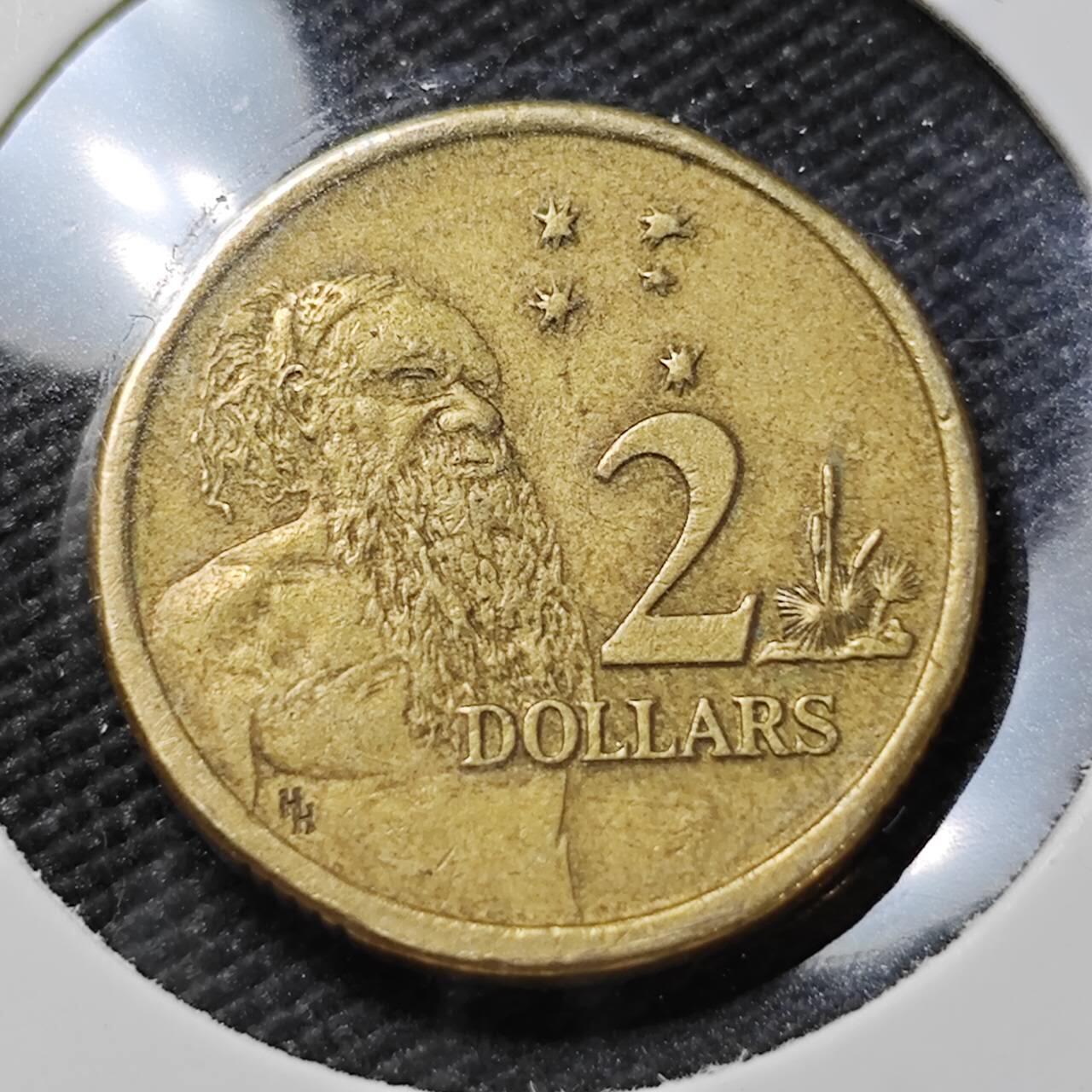 KK钱币收藏小铺   第401期 2月预留时间 周末发货  澳大利亚2元