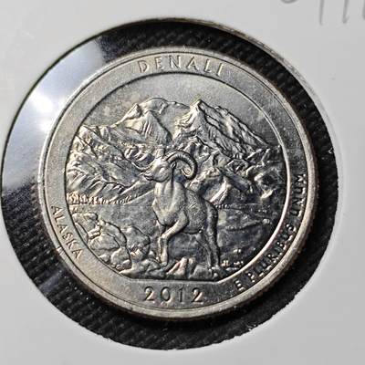 KK钱币收藏小铺   第401期 2月预留时间 周末发货 -  2012美国25分纪念币