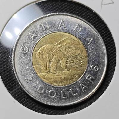 KK钱币收藏小铺   第401期 2月预留时间 周末发货 -  加拿大2元