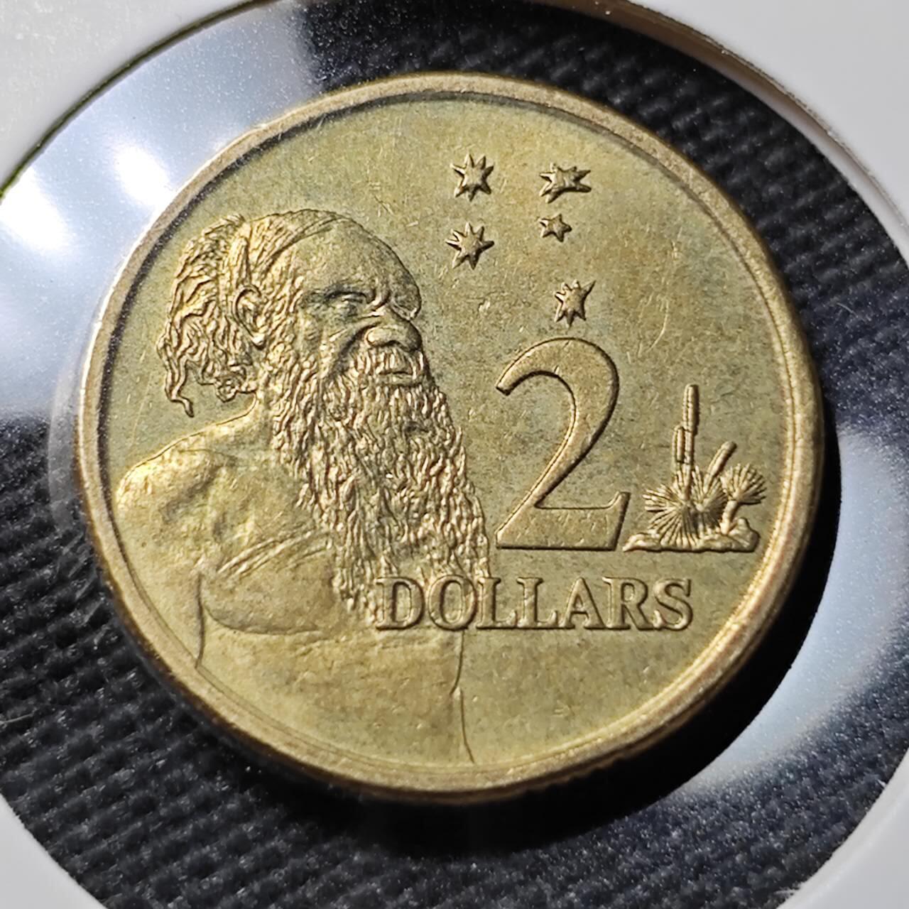 KK钱币收藏小铺   第402期 2月预留时间 周末发货  澳大利亚2元