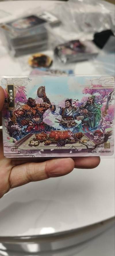 秋原瞳的小店第三十八期（忽如一夜春风来，千树万树梨花开！） - 卡游三国一弹千古一瞬qiangu——桃园结义