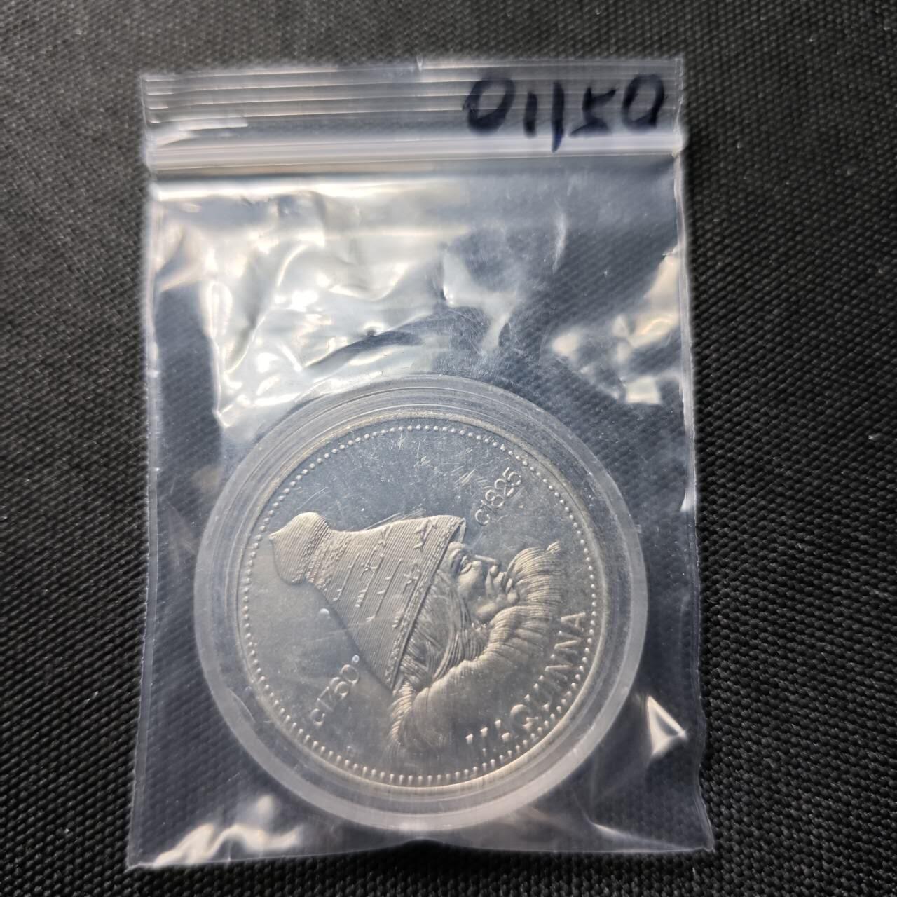 KK钱币收藏小铺   第401期 2月预留时间 周末发货 1977加拿大1元代币 