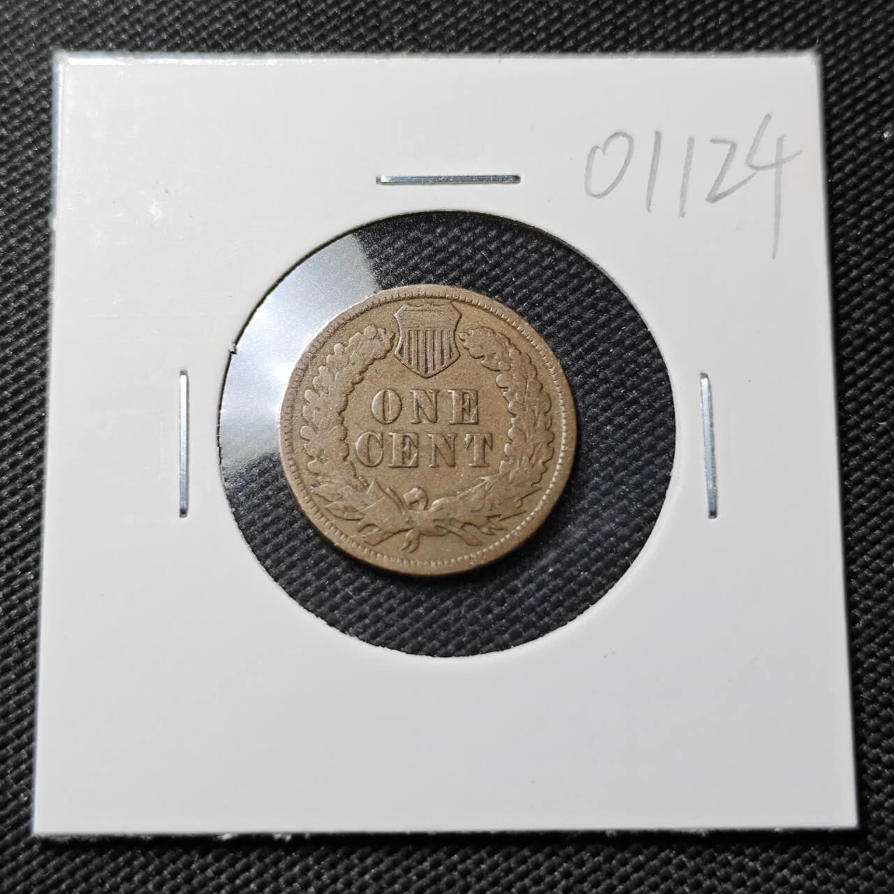 KK钱币收藏小铺   第401期 2月预留时间 周末发货  1907美国1分铜币