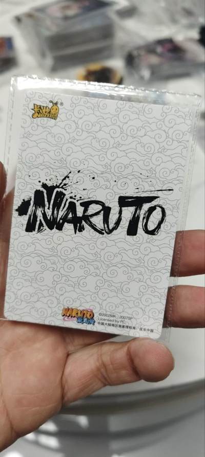 秋原瞳的小店第三十八期（忽如一夜春风来，千树万树梨花开！） 卡游火影sp原膜——大小鸣人，非常经典的图