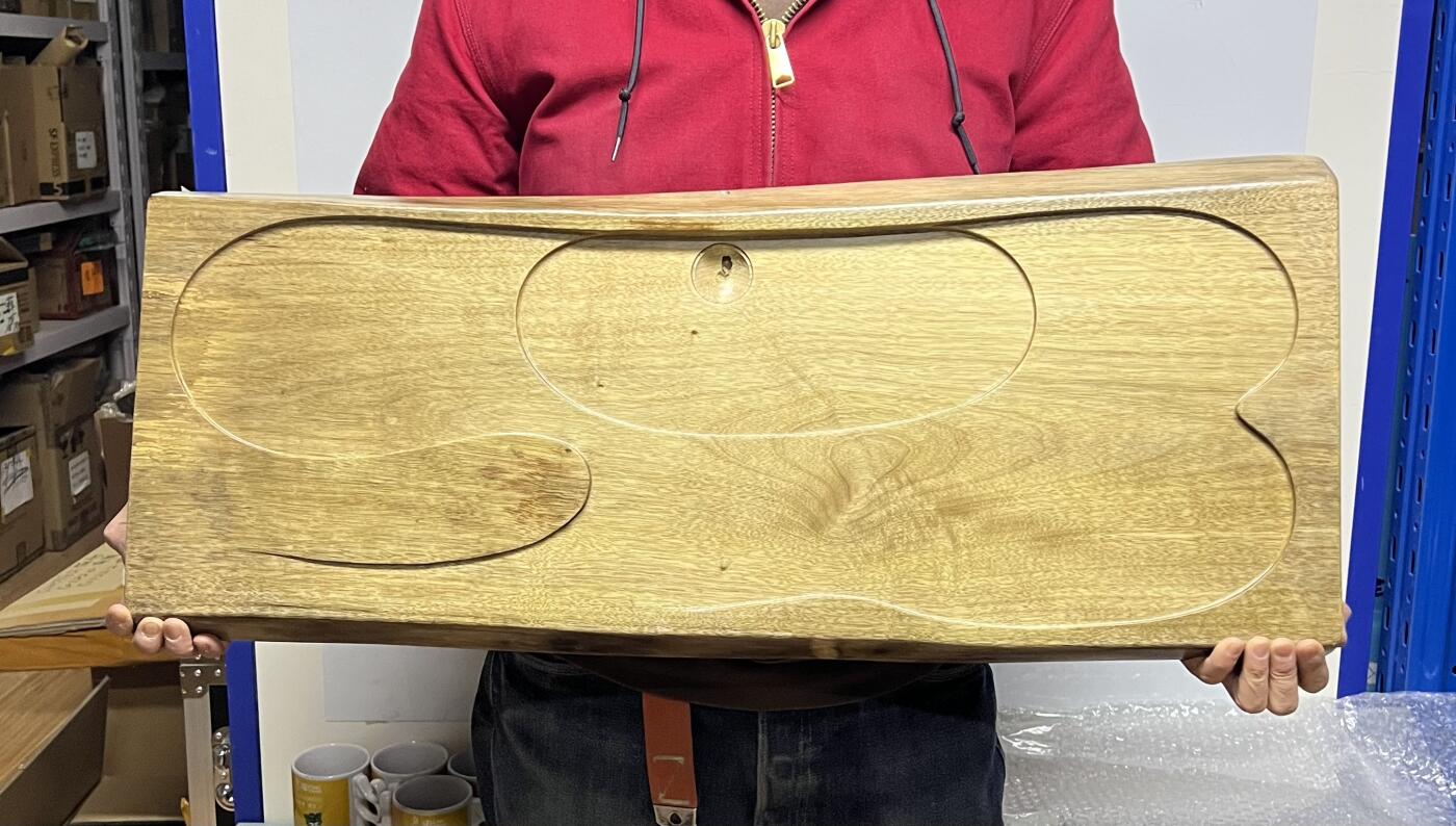 零元拍：金丝楠茶盘 双泡台  金光闪闪。尺寸约：79/30.5/3.5CM