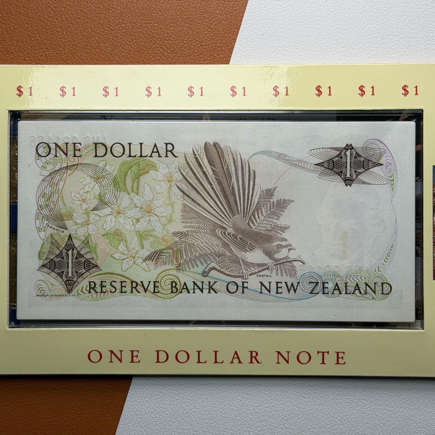 ＜星葵🌻钱币社＞硬币场·第71期·3月10日发货 新西兰1990年1元、2元硬币纸币套装〈纸币同号〉