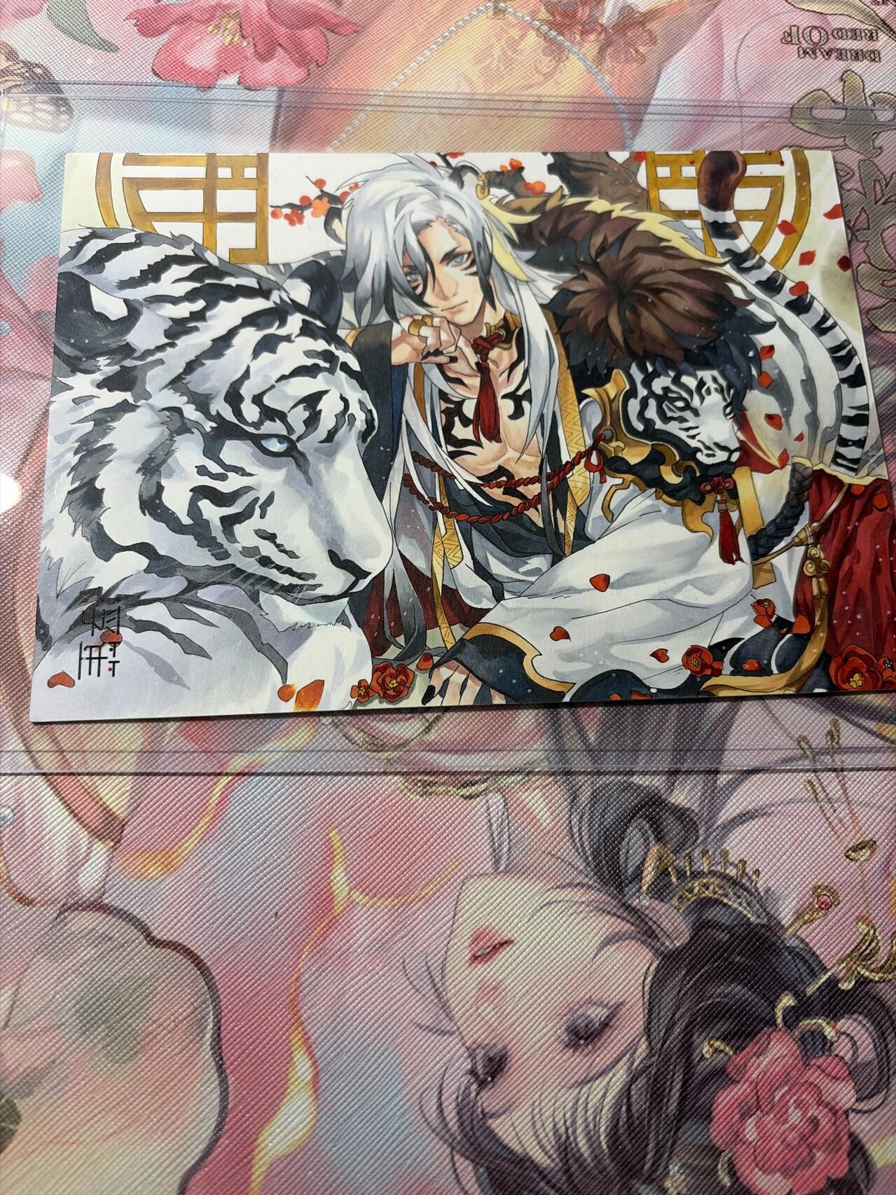 麦趣喜第三场 手绘专场 (3月13号周五晚上23点截拍，专注买家市场，福利拉满)  浮笙工作室 B6大小动漫手绘 带硬壳保护夹 125MM*176MM