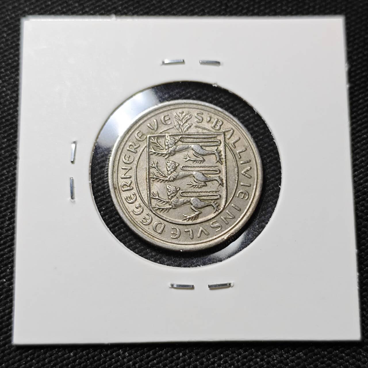 KK钱币收藏小铺   第401期 2月预留时间 周末发货  1968根西5便士