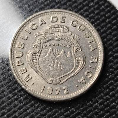 KK钱币收藏小铺   第402期 2月预留时间 周末发货 -  1972哥斯达黎加5分