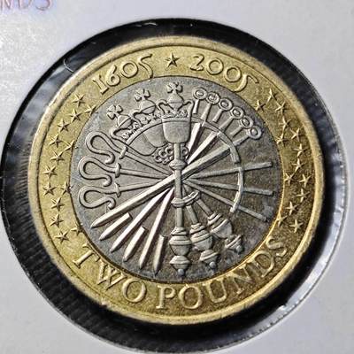 KK钱币收藏小铺   第401期 2月预留时间 周末发货 -  英国2镑纪念币