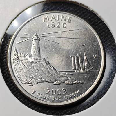 KK钱币收藏小铺   第401期 2月预留时间 周末发货 -  美国25分纪念币