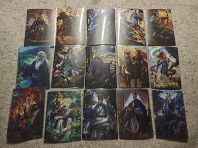 满赠PR！！龙虎卡牌-七七场（满200元包邮，无佣金，每周六结拍，欢迎送拍） - 纱布闪15张 神州群英志