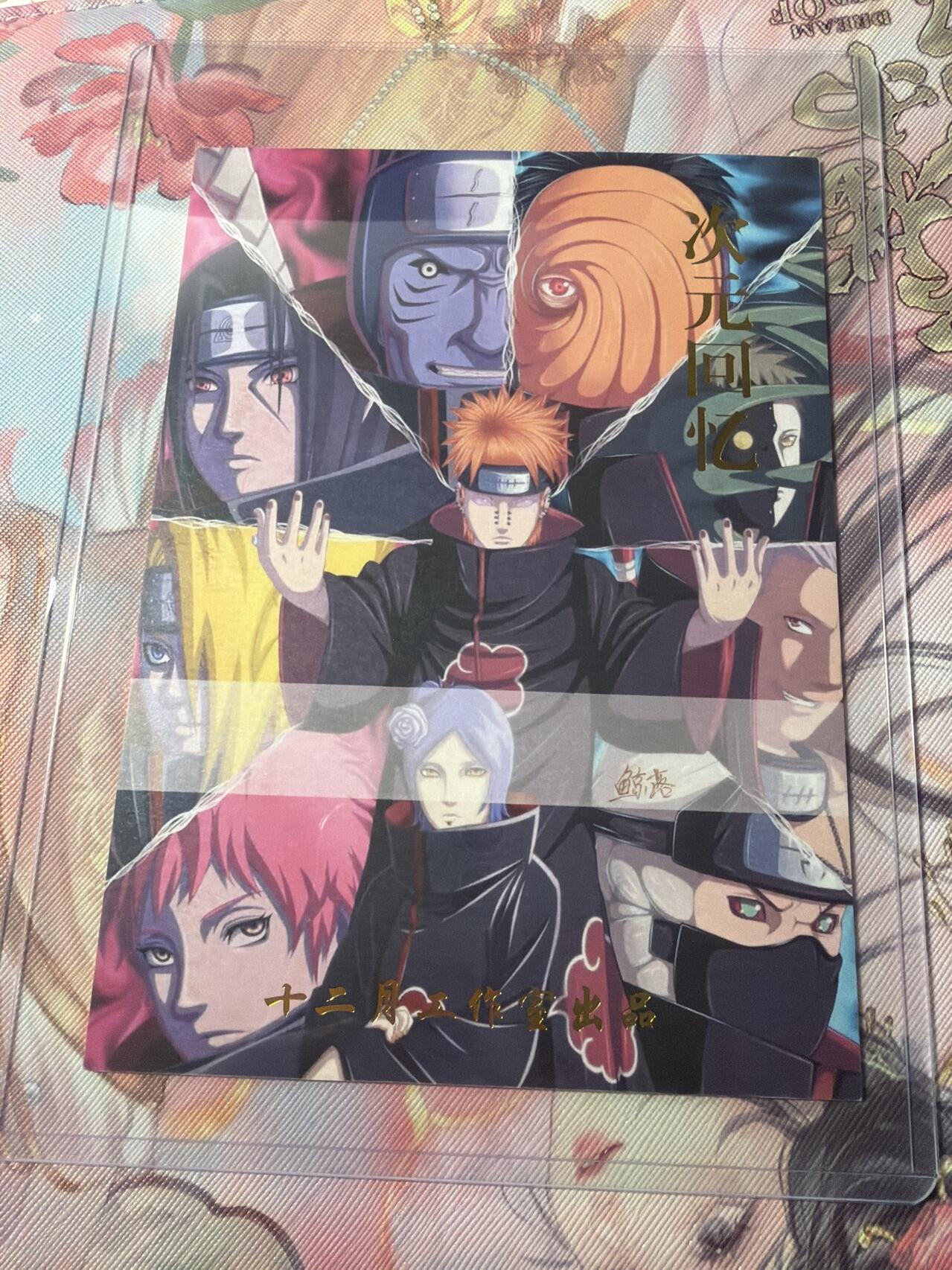 麦趣喜第三场 手绘专场 (3月13号周五晚上23点截拍，专注买家市场，福利拉满)  浮笙工作室 B6大小动漫手绘 带硬壳保护夹 125MM*176MM