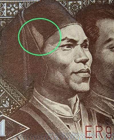 早期背红ER漏印大错币加金福耳2张