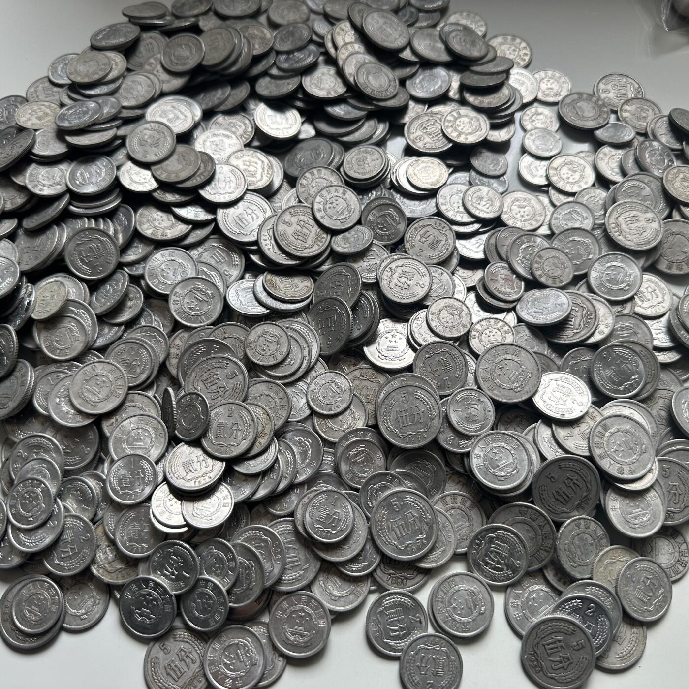 🌹外币初藏🌹🐯2026年第25场  每周二四六晚8️⃣点 接代拍 早期铝分币50克随机装