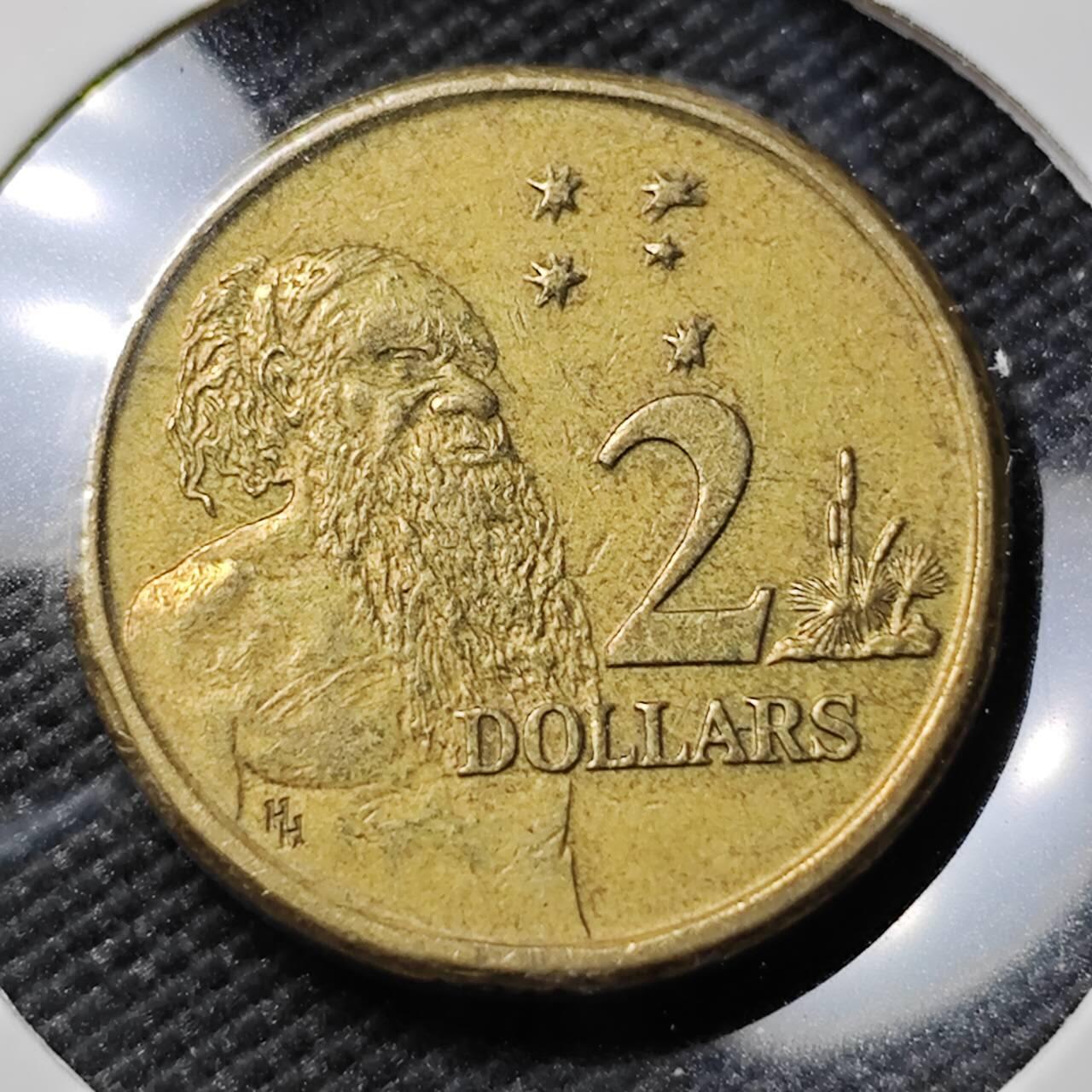 KK钱币收藏小铺   第402期 2月预留时间 周末发货  澳大利亚2元