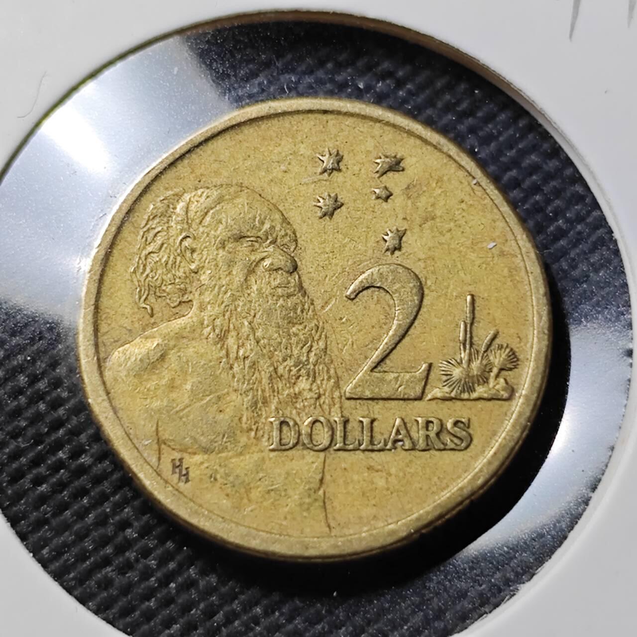 KK钱币收藏小铺   第401期 2月预留时间 周末发货  澳大利亚2元