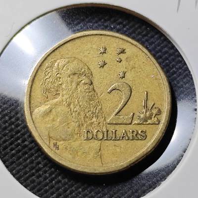 KK钱币收藏小铺   第401期 2月预留时间 周末发货 -  澳大利亚2元