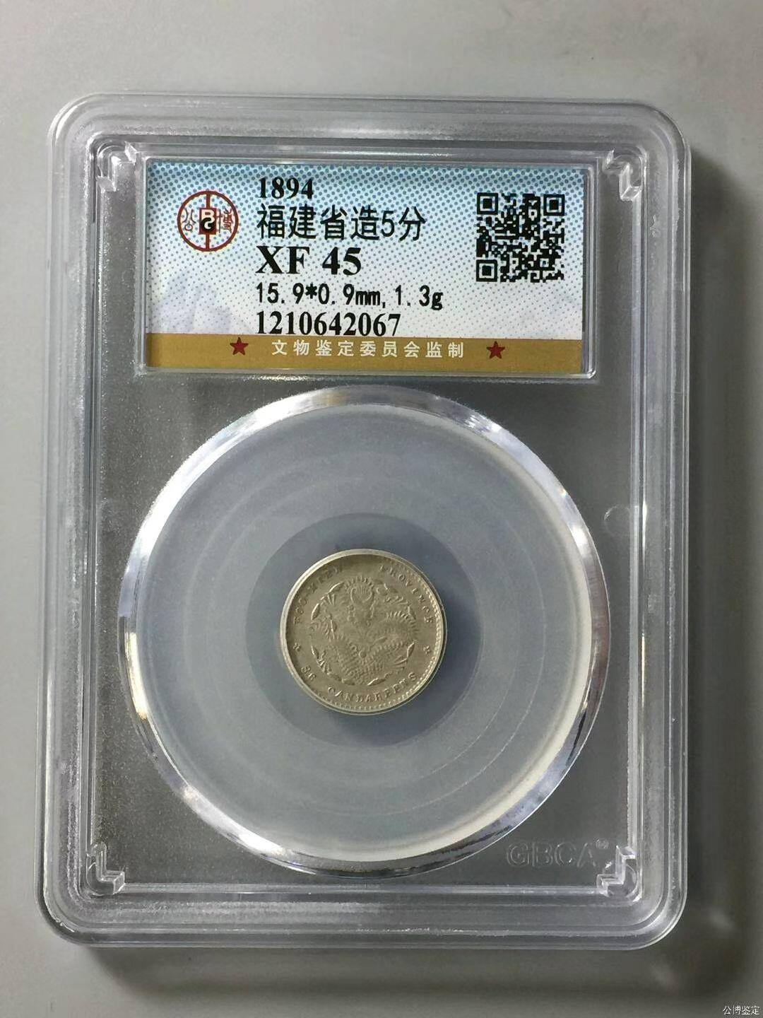 公博45福建五分龙。珍品。