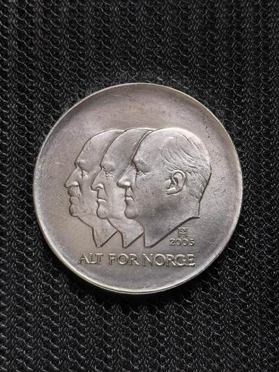 道一币馆币章第一百六十八场 - 挪威2003年国家独立百年100克朗精制纪念银币  33.6g 925S 