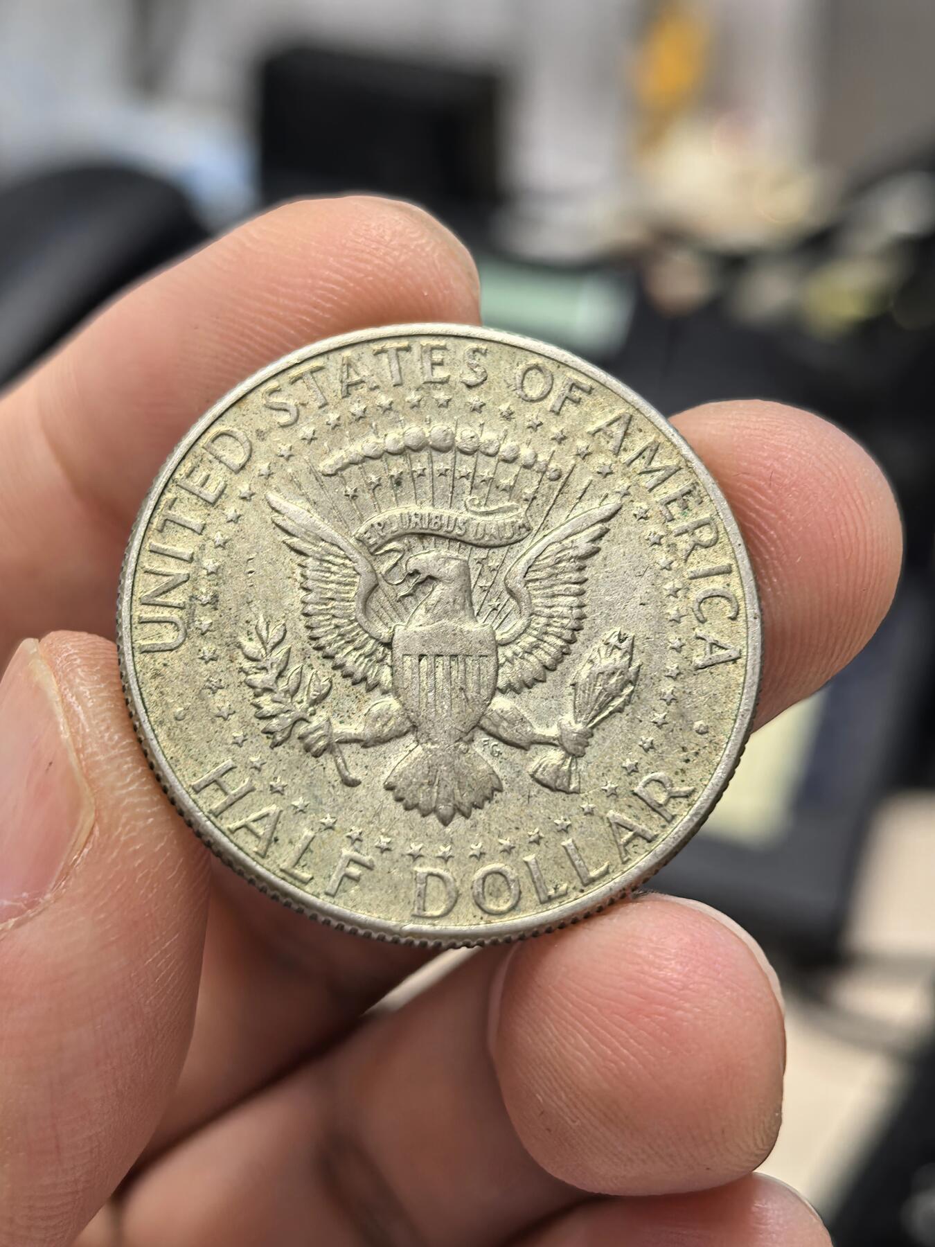 博洋堂世界钱币拍卖第163期（全场包邮） 美国1967年肯尼迪半美元银币