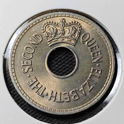 KK钱币收藏小铺   第402期 2月预留时间 周末发货 -  1968斐济1便士