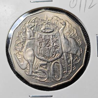 KK钱币收藏小铺   第401期 2月预留时间 周末发货 -  1978澳大利亚50分 好品