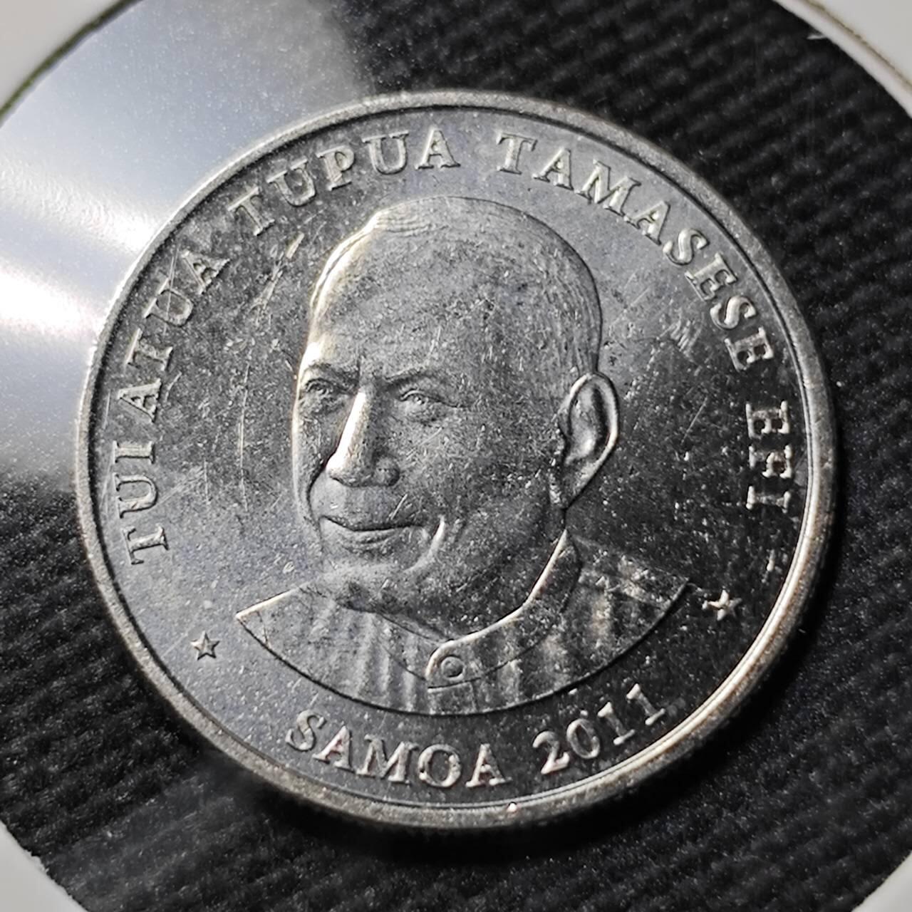 KK钱币收藏小铺   第402期 2月预留时间 周末发货  萨摩亚10分 好品