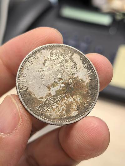 博洋堂世界钱币拍卖第163期（全场包邮） - 英属印度1890年维多利亚1卢比银币