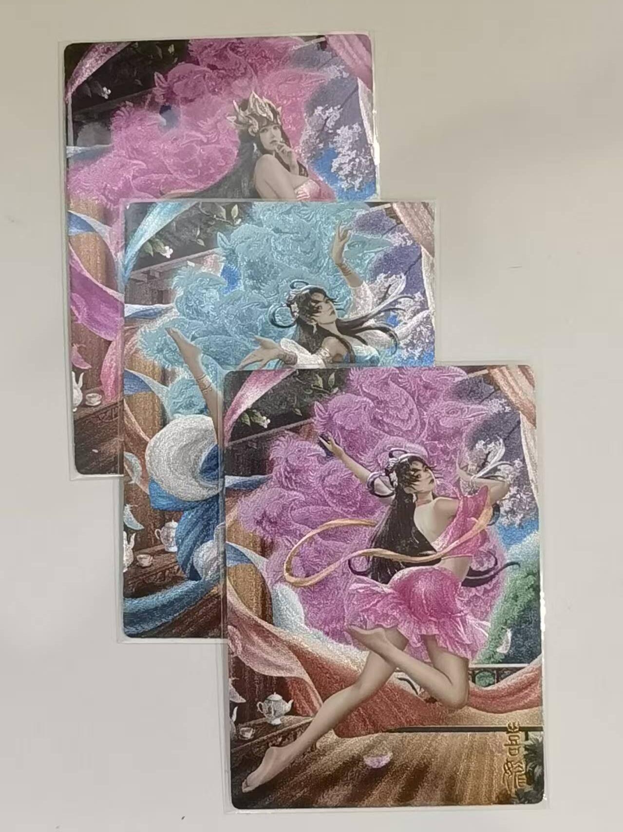 言遇卡牌 本期满百送限编卡【2026.03.13周五晚22：00截拍】 封神 喜媚  清凉异色 粗闪工艺三宫