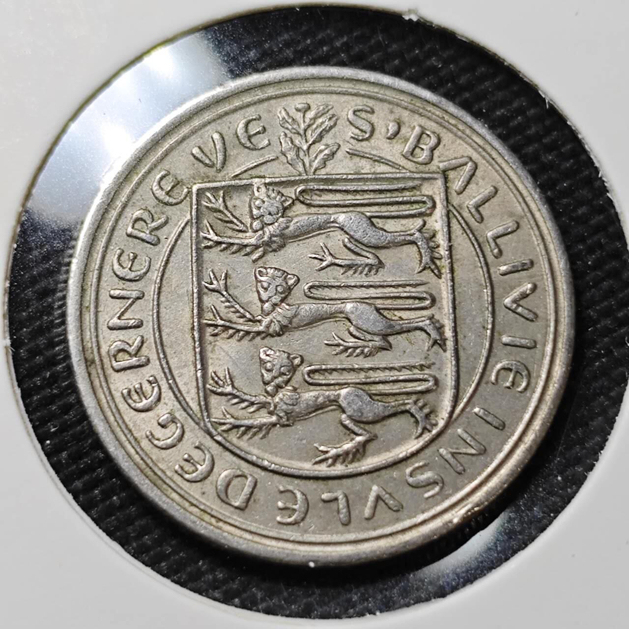 KK钱币收藏小铺   第401期 2月预留时间 周末发货  1968根西5便士