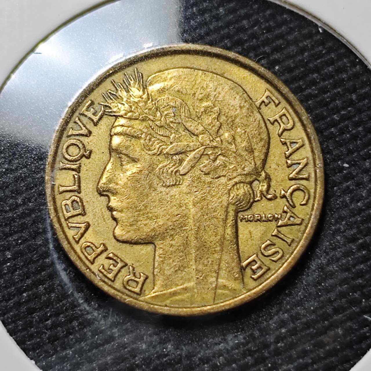 KK钱币收藏小铺   第401期 2月预留时间 周末发货  1932法国50分