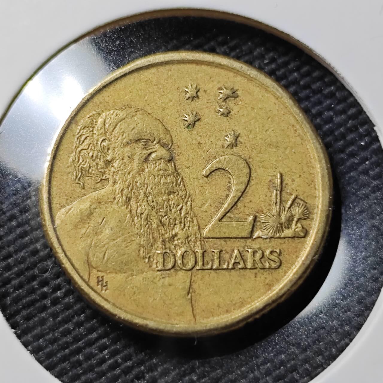 KK钱币收藏小铺   第402期 2月预留时间 周末发货  澳大利亚2元