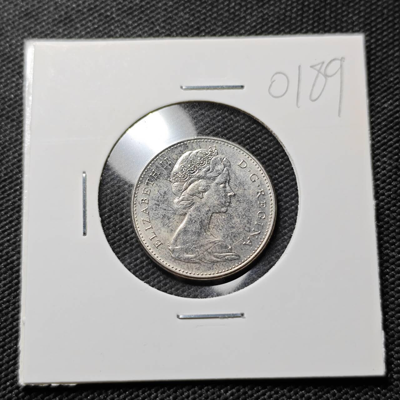 KK钱币收藏小铺   第401期 2月预留时间 周末发货  加拿大5分纪念币 