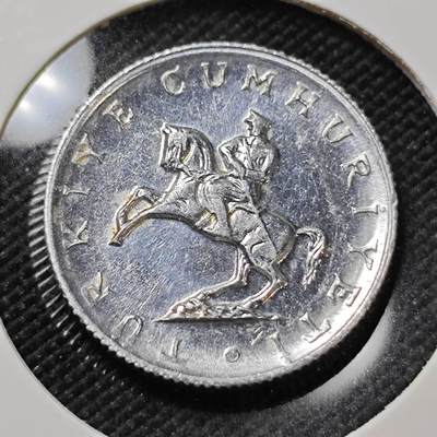 KK钱币收藏小铺   第401期 2月预留时间 周末发货 -  1983土耳其5里拉