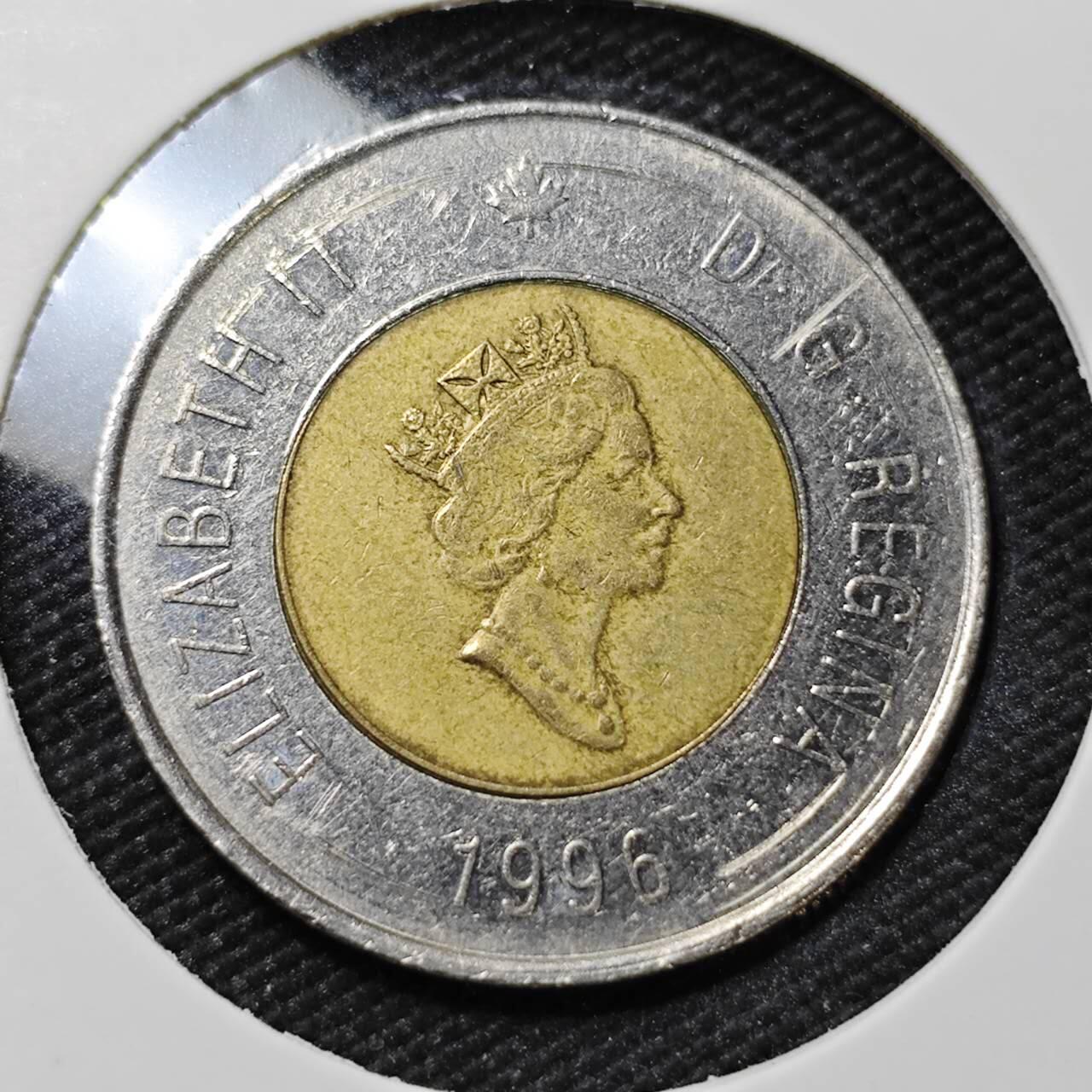 KK钱币收藏小铺   第401期 2月预留时间 周末发货  加拿大2元