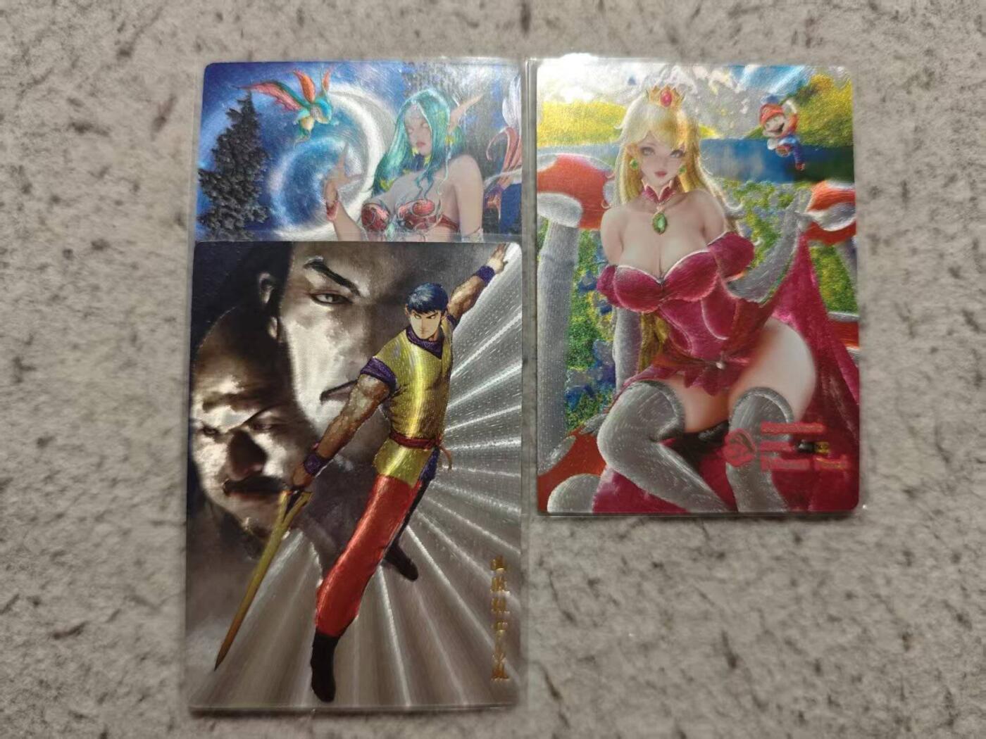 满赠PR！！龙虎卡牌-七七场（满200元包邮，无佣金，每周六结拍，欢迎送拍） 粗闪3张 奇点 