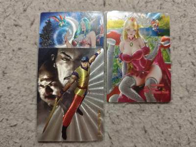 满赠PR！！龙虎卡牌-七七场（满200元包邮，无佣金，每周六结拍，欢迎送拍） - 粗闪3张 奇点 